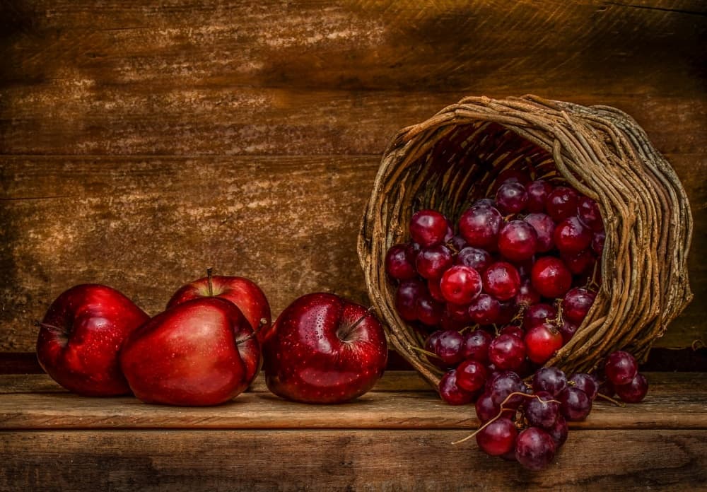 Autumn Fruit Still Life by Margareth Perfoncio — canvas wall art