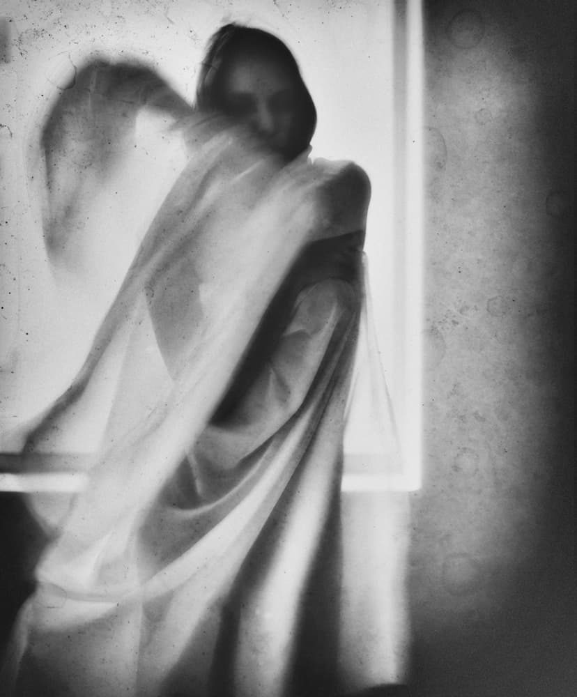 Dreamy Ethereal Woman by Charlaine Gerber — canvas wall art
