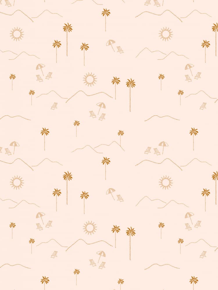 Sunny Beach Retreat by Aislinn Simmonds — canvas wall art