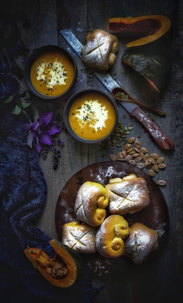 Pumpkin Party by Fangping Zhou — canvas wall art