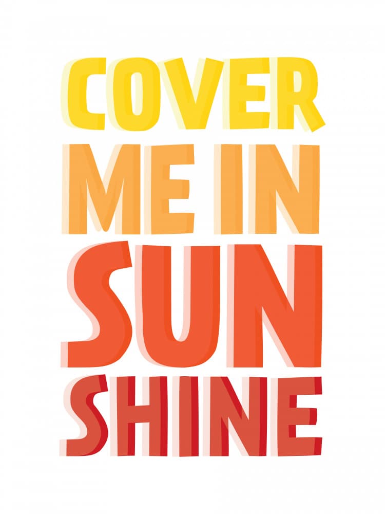 Warm Summer Sunshine by Frankie Kerr-Dineen — canvas wall art