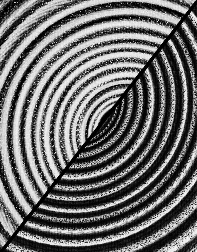 Dynamic Optical Illusion by Temitope Ogunwale — canvas wall art