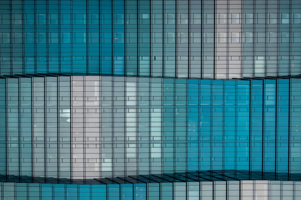 Modern Glass Facade by Marek Lapa — canvas wall art