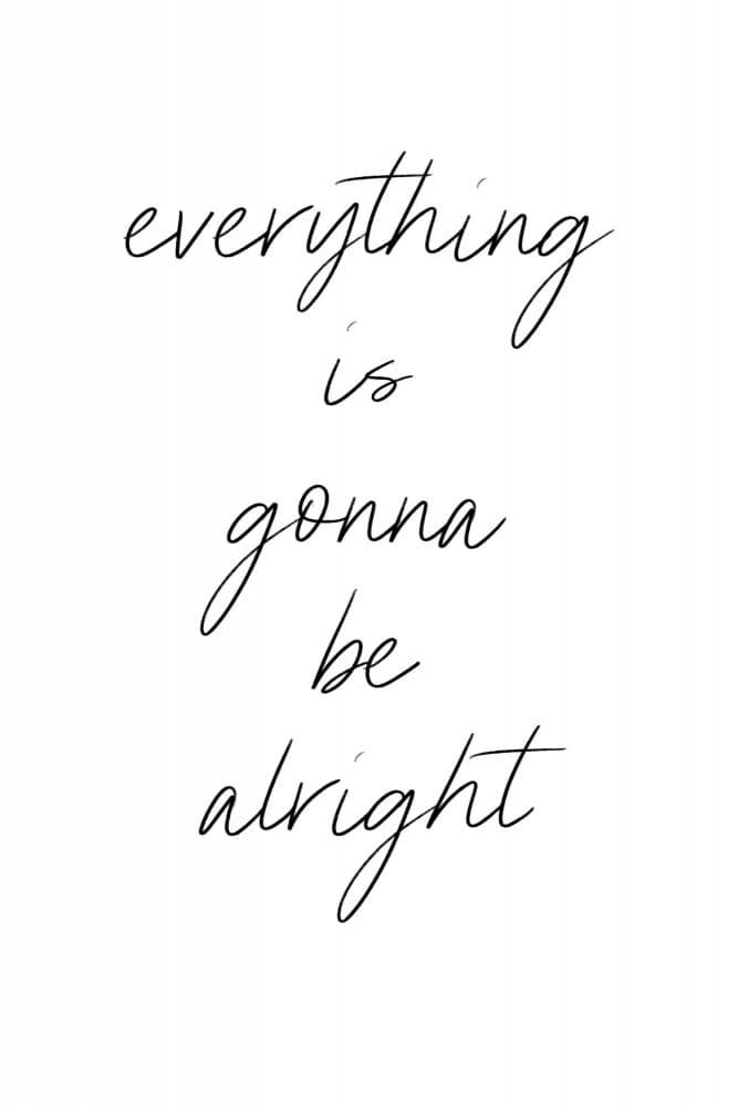 Positive Vibes Ahead by uplusmestudio — canvas wall art