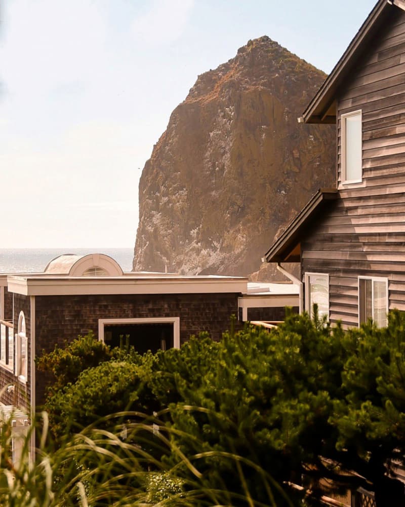 Seaside Homes Ocean View by Del Mundo Imagery — canvas wall art