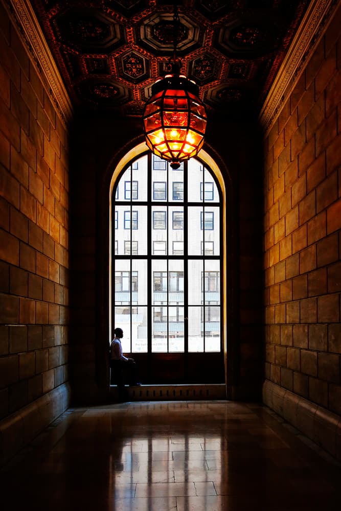 Library Window Glow by Massimo Della Latta — canvas wall art