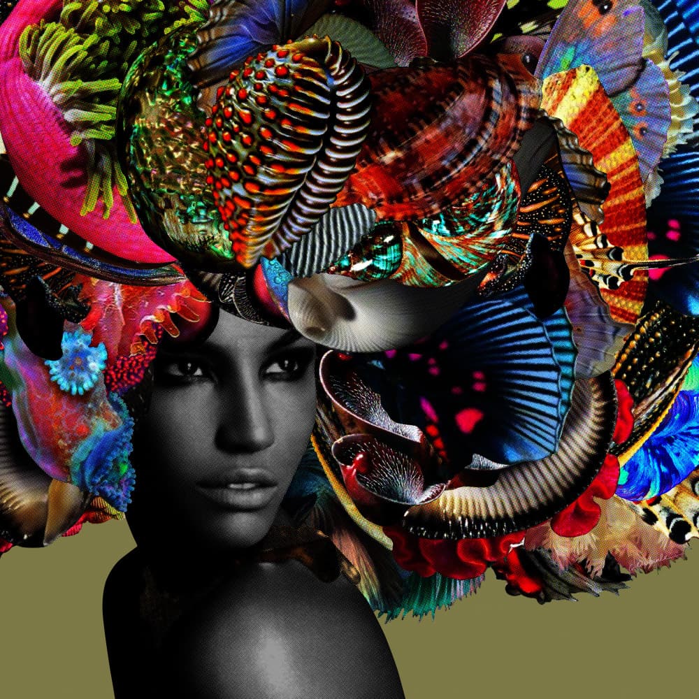 Exotic Fantasy Woman by Lolita Lorenzo — canvas wall art