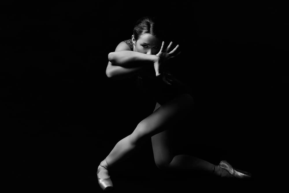 Dramatic Ballet Pose by Alexandr — canvas wall art