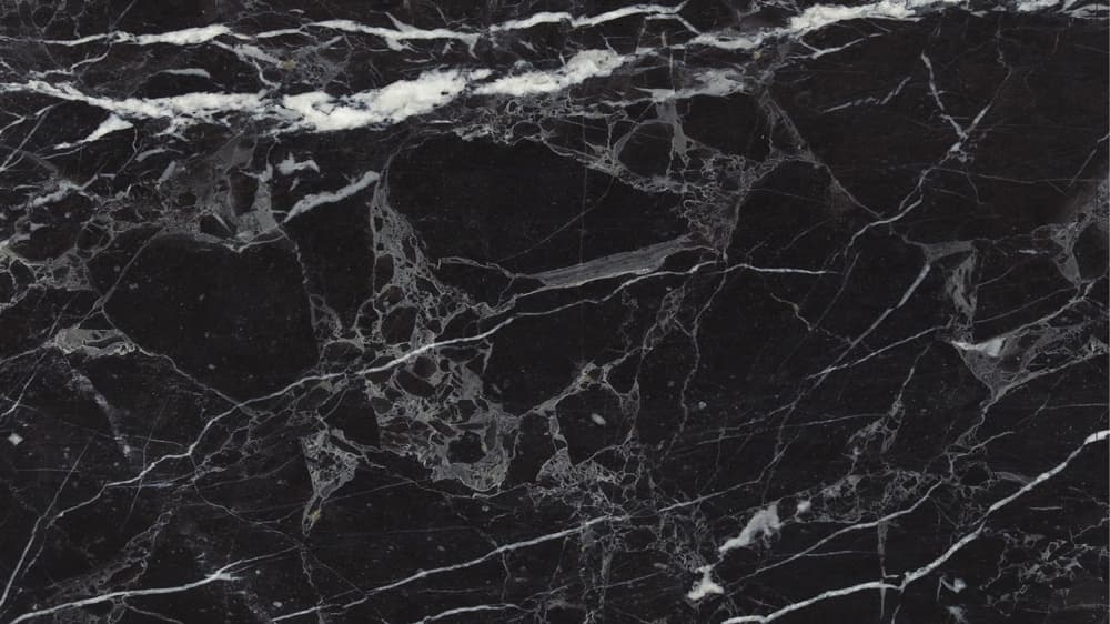 Dark Marble Veins by amini54 — canvas wall art