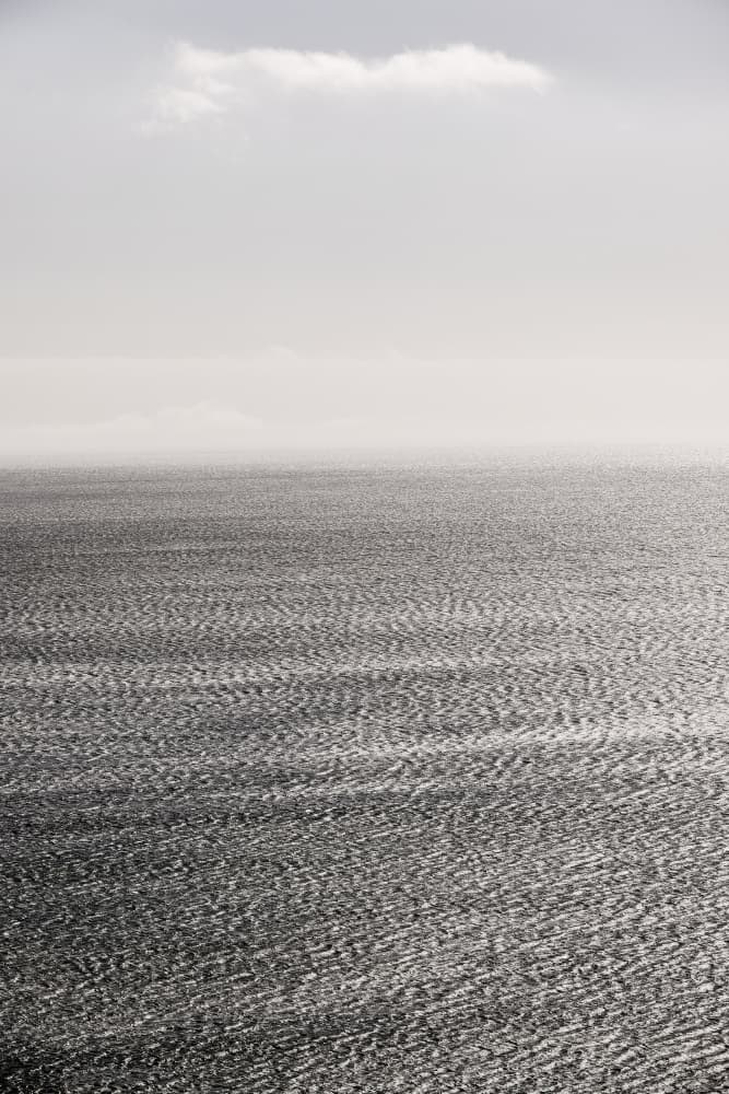 Silver Sea Serenity by Shot by Clint — canvas wall art