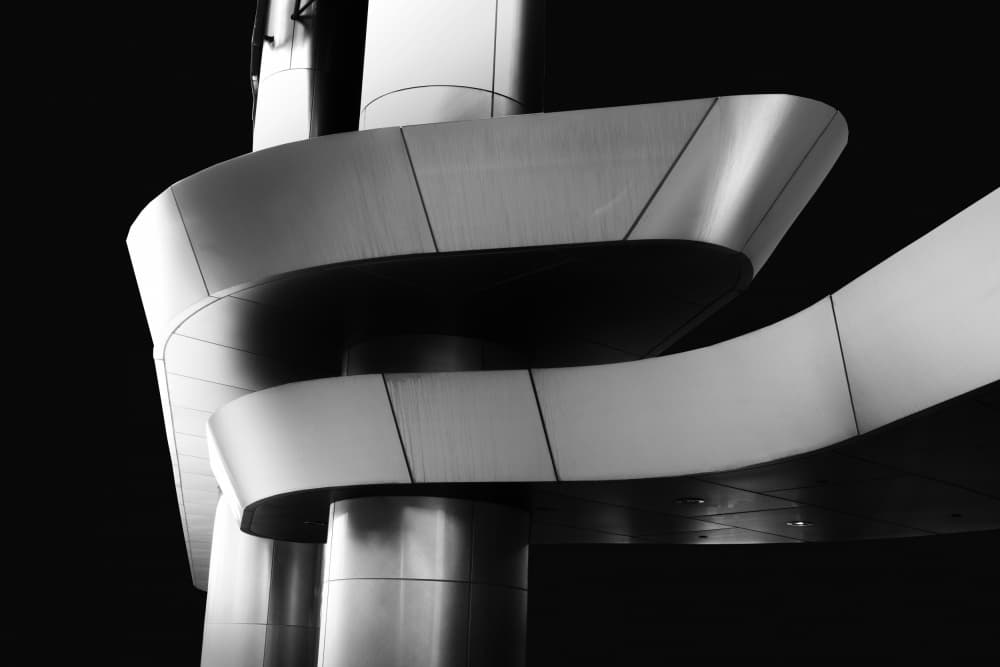 Modern Architectural Curves by TWEE LIANG WONG — canvas wall art