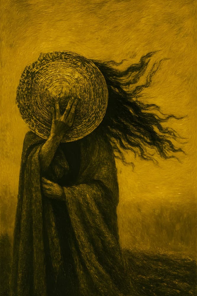 Veiled In the Tempest by HUGO — canvas wall art