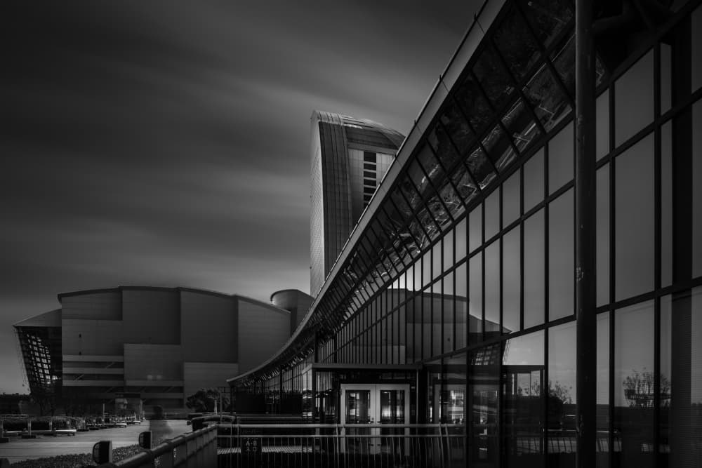 Modern City Architecture by Yoshihiko Wada — canvas wall art
