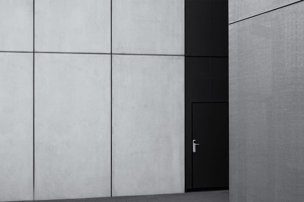 Modern Geometric Facade by Rolf Endermann — canvas wall art