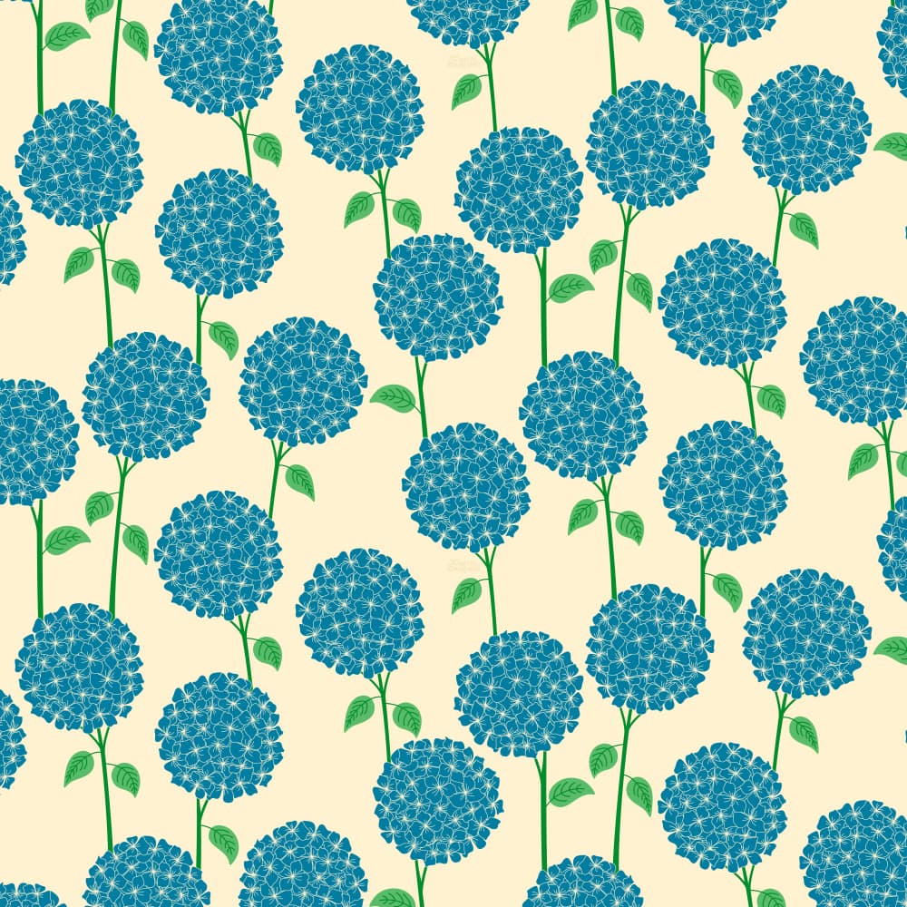 Hydrangeas by Carrie Cantwell — canvas wall art