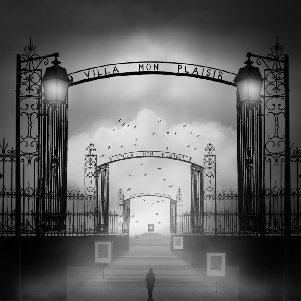 Path to Mon Plaisir by Nic Keller — canvas wall art
