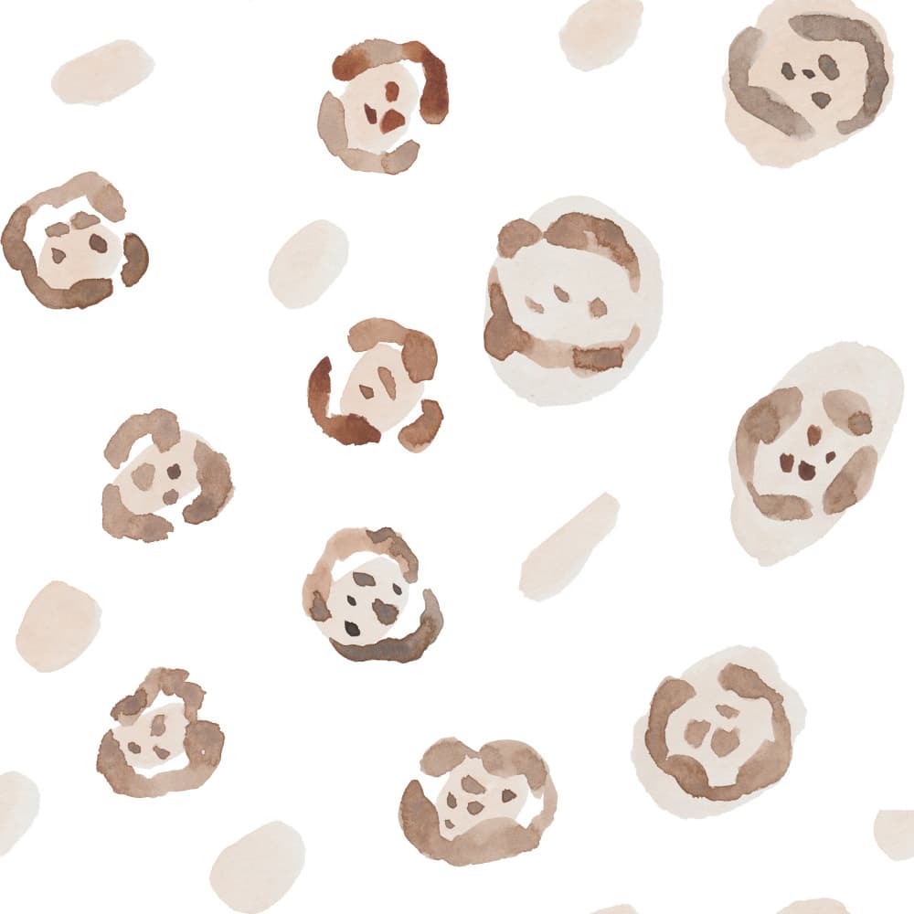 Neutral Leopard Spots by Irene Demetri — canvas wall art