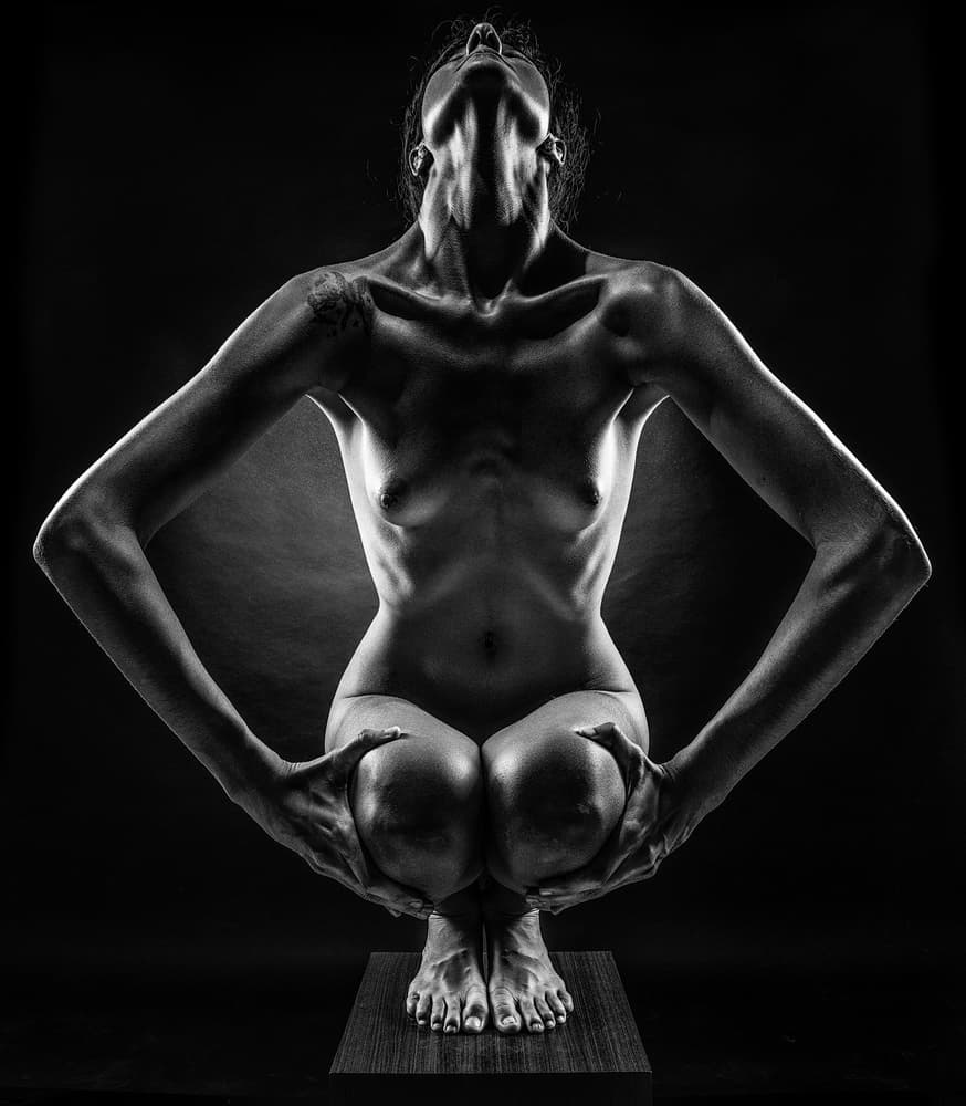Sculpted Female Form by Jackson Carvalho — canvas wall art