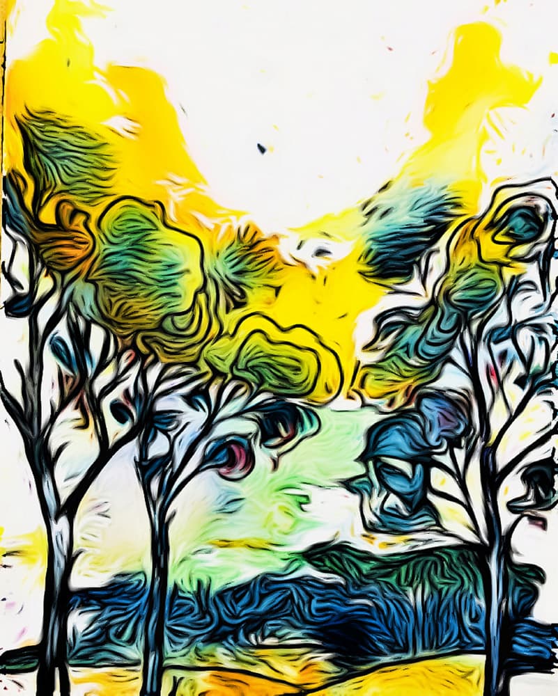 SUMMER SPLASHES by Anda Bieza — canvas wall art