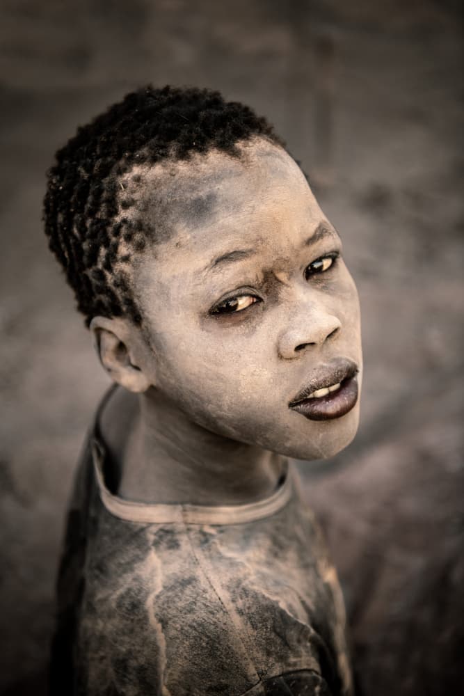 Earthy Young Gaze by Trevor Cole — canvas wall art