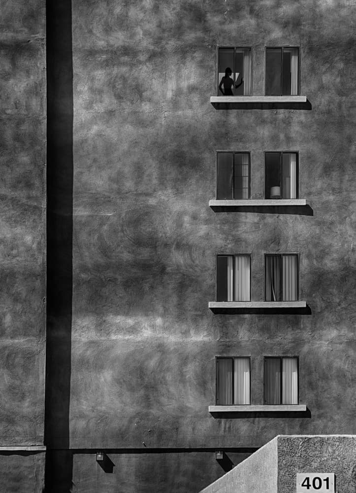 Open Window Silhouette by Roxana Labagnara — canvas wall art