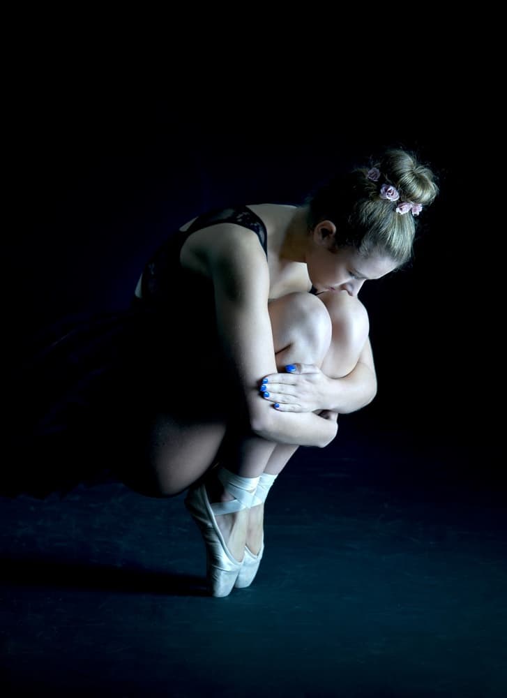 Ballerina's Quiet Moment by Pauline Pentony MA ARPS DPAGB — canvas wall art