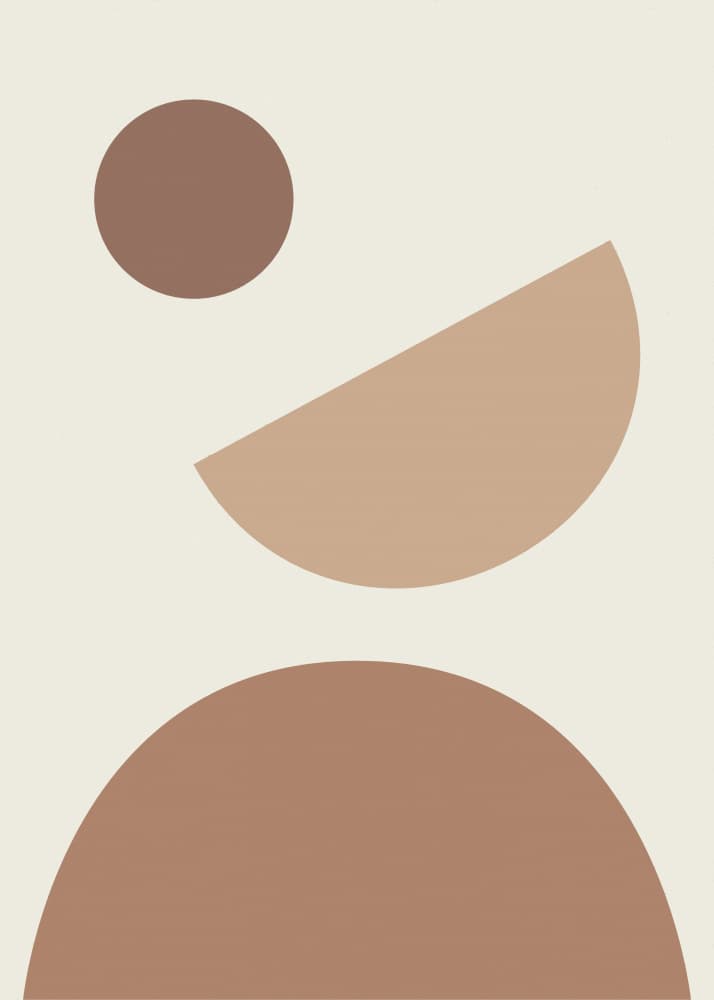 Warm Neutral Abstraction by Pictufy Studio — canvas wall art