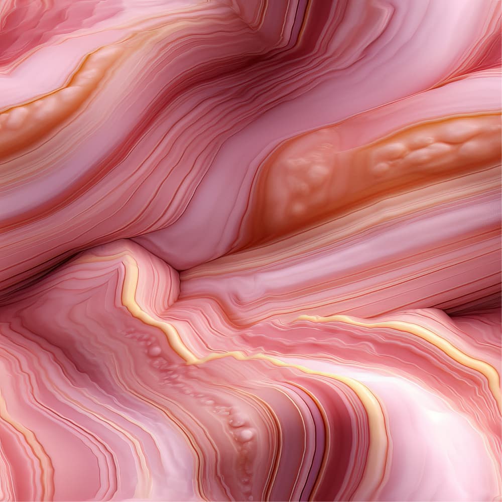 Soft Pink Flow by Bilge Paksoylu — canvas wall art