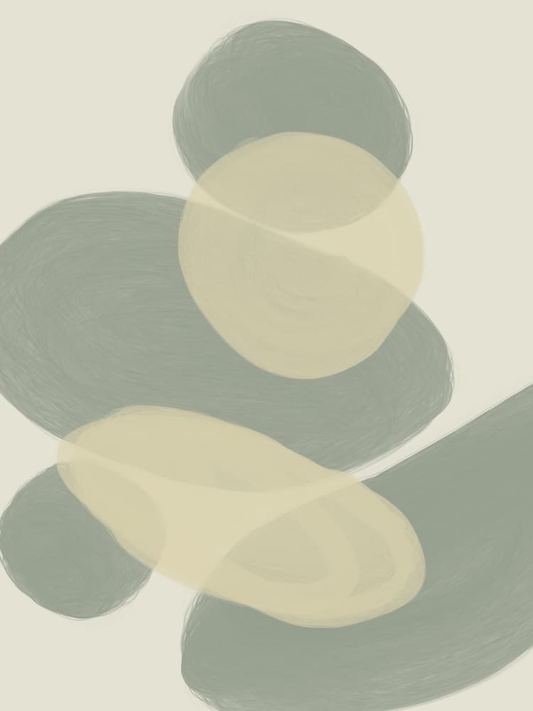 Gentle Abstract Flow by Studio Palette — canvas wall art