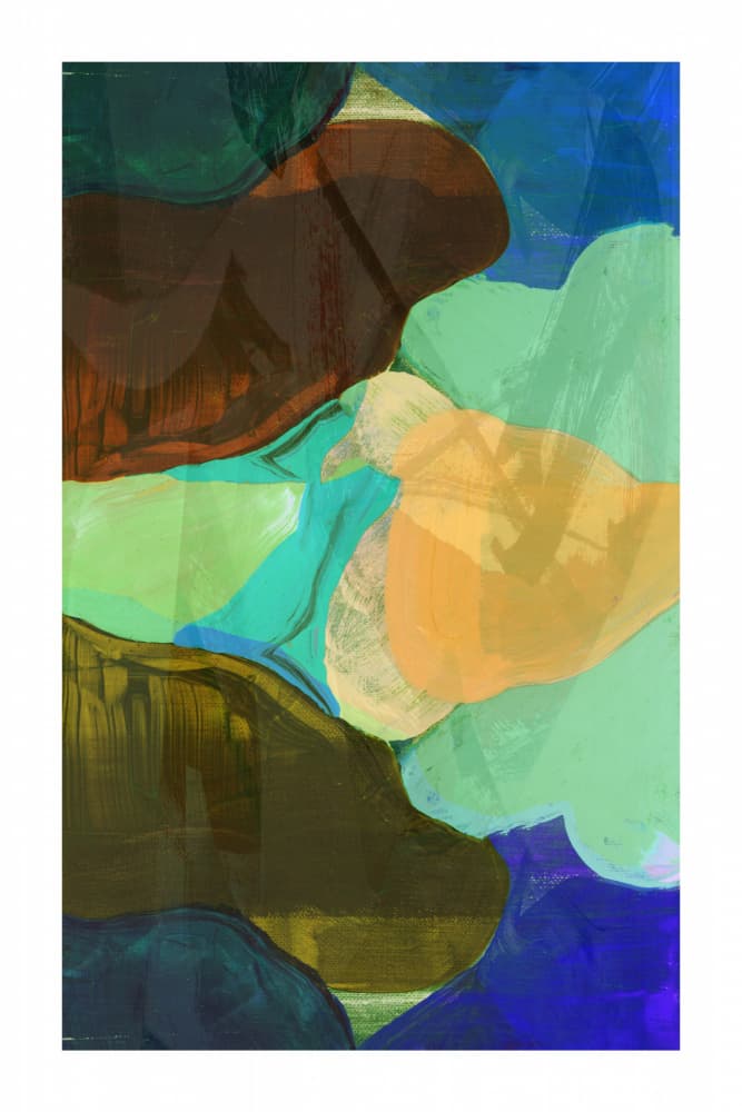 Organic Color Flow by cartissi — canvas wall art