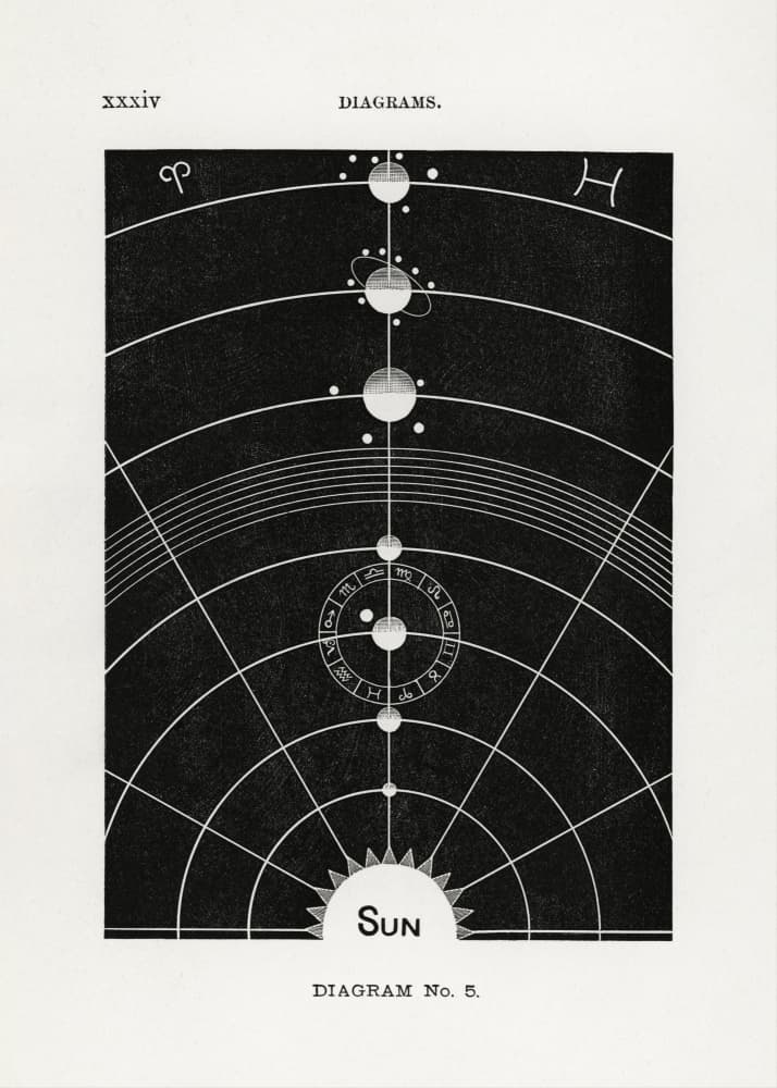 Solar Biology No. 5 by Hiram Eratus Butler — canvas wall art