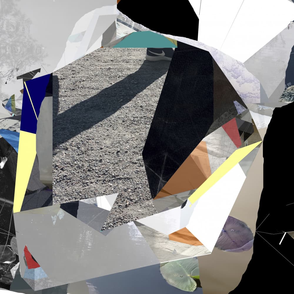 Urban Abstract Collage by Stefan Fransson — canvas wall art