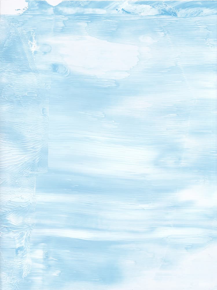 Soft Blue Wash by Maira Ribena — canvas wall art