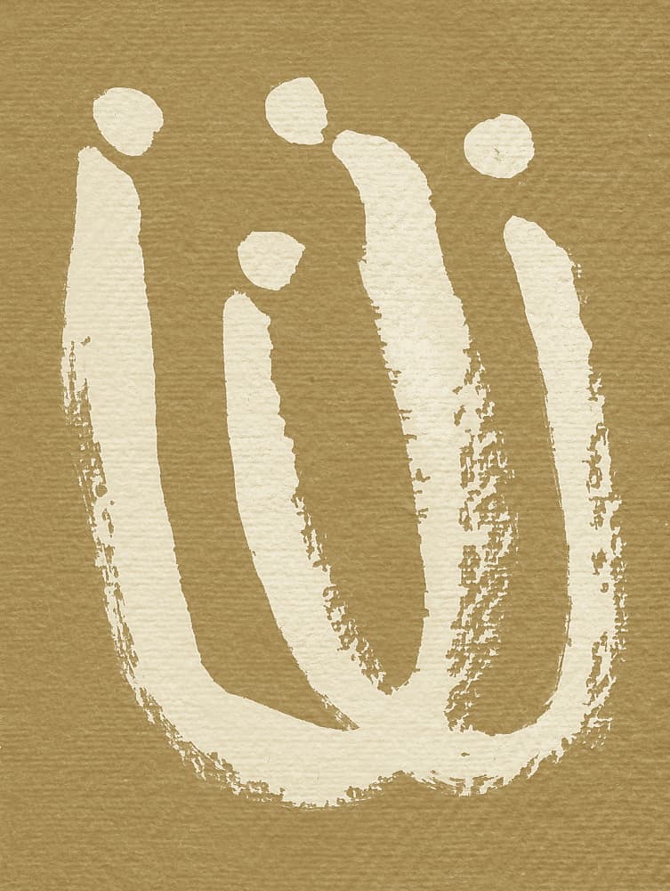 Abstract Family Connection by Santhosh ch — canvas wall art