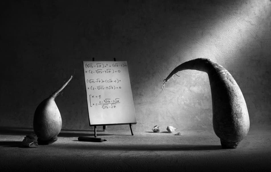 Thinking Vegetables by Victoria Glinka — canvas wall art