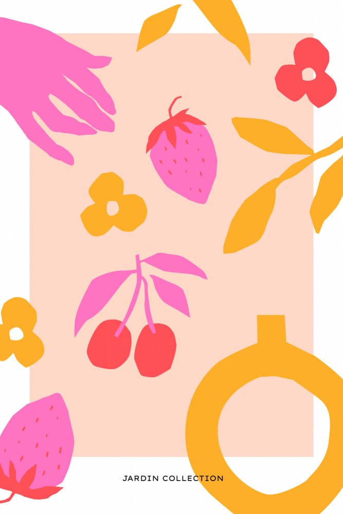 Jardincollectionno02 by Treechild — canvas wall art