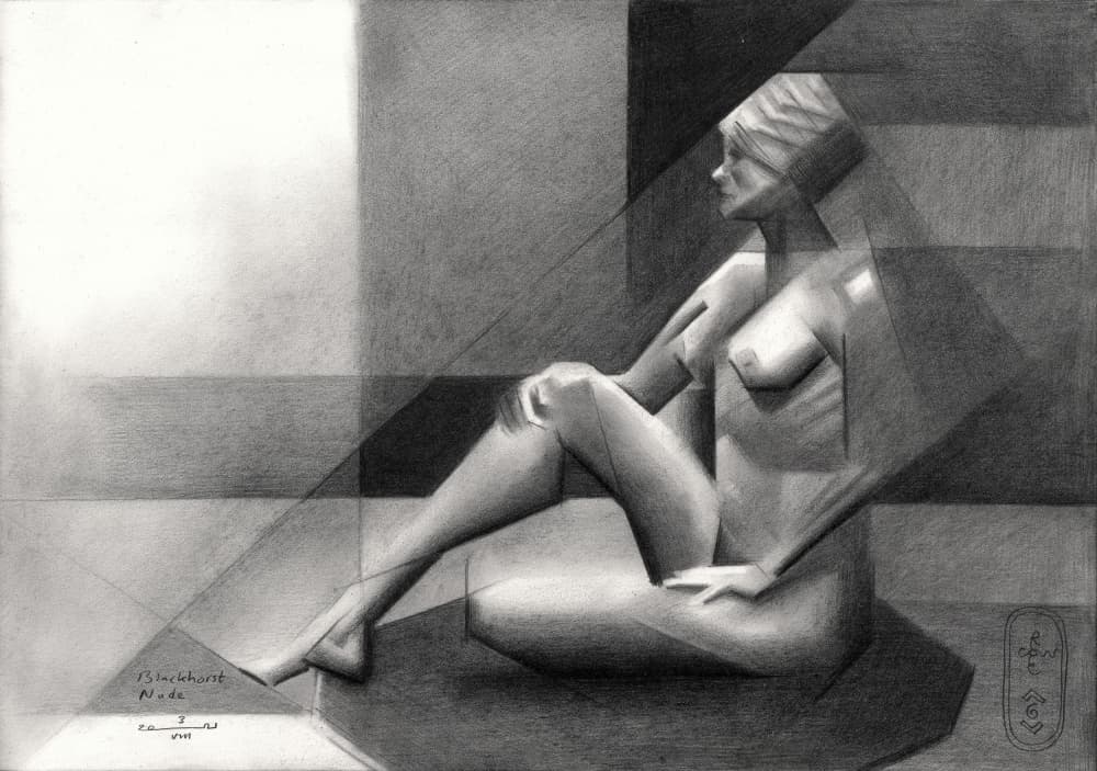 Binckhorst Nude - 03-08-21 by Corné Akkers — canvas wall art
