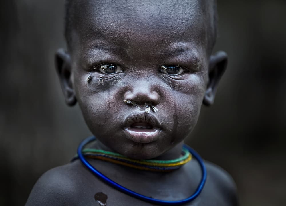 Somber Young Face by Joxe Inazio Kuesta Garmendia — canvas wall art