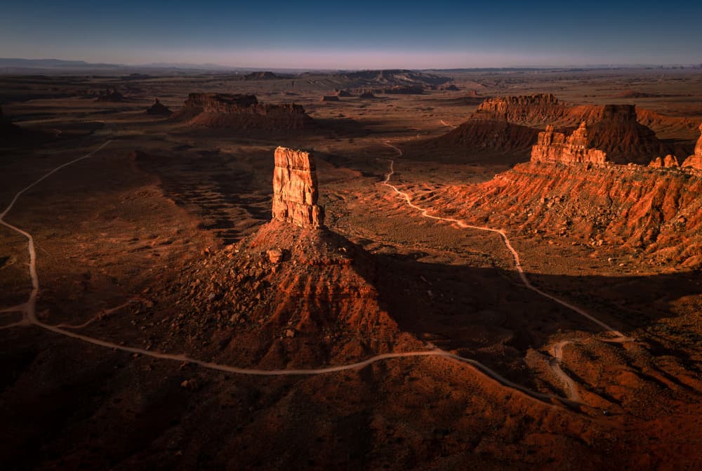 Southwest Desert Towers by Bing Li — canvas wall art