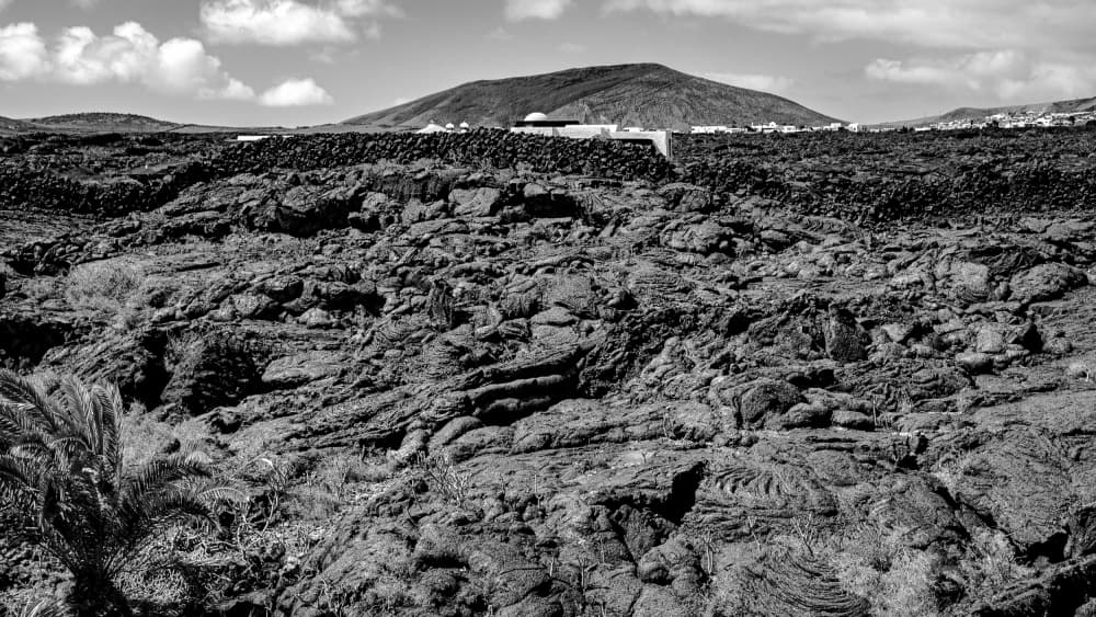 Rugged Lava Landscape by Michael Bangiev — canvas wall art