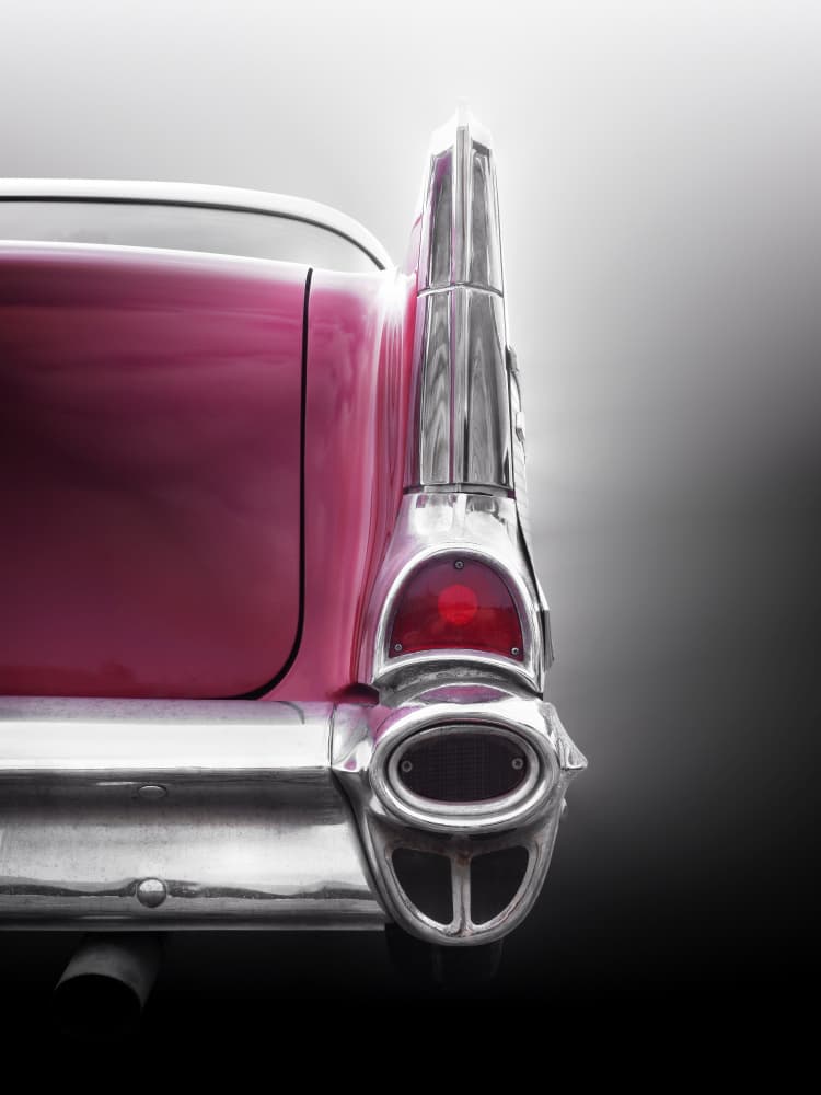 Pink Classic Tailfin by Beate Gube — canvas wall art