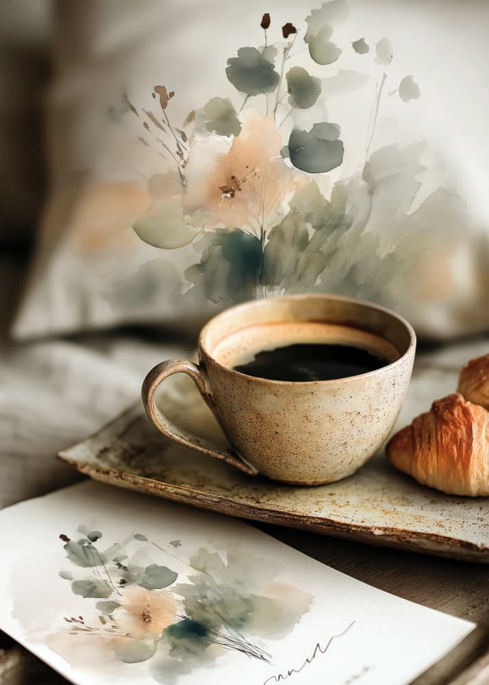 Coffee Time 6 by Justyna Jaszke — canvas wall art