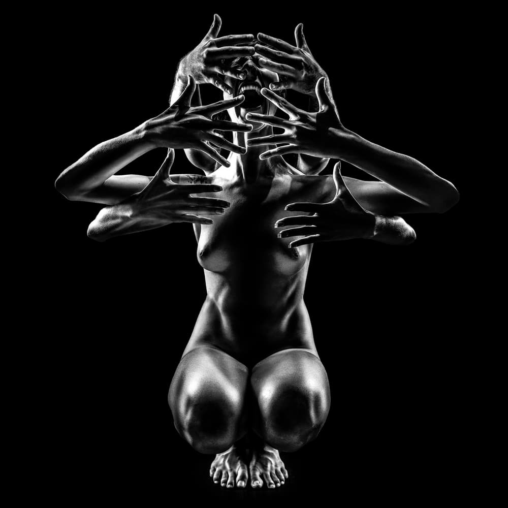 Hidden by Hands by Jackson Carvalho — canvas wall art