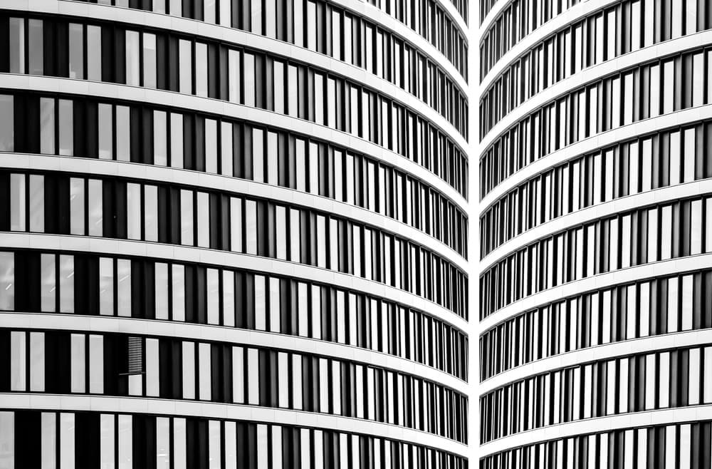 Modern Architectural Curves by Markus Auerbach — canvas wall art