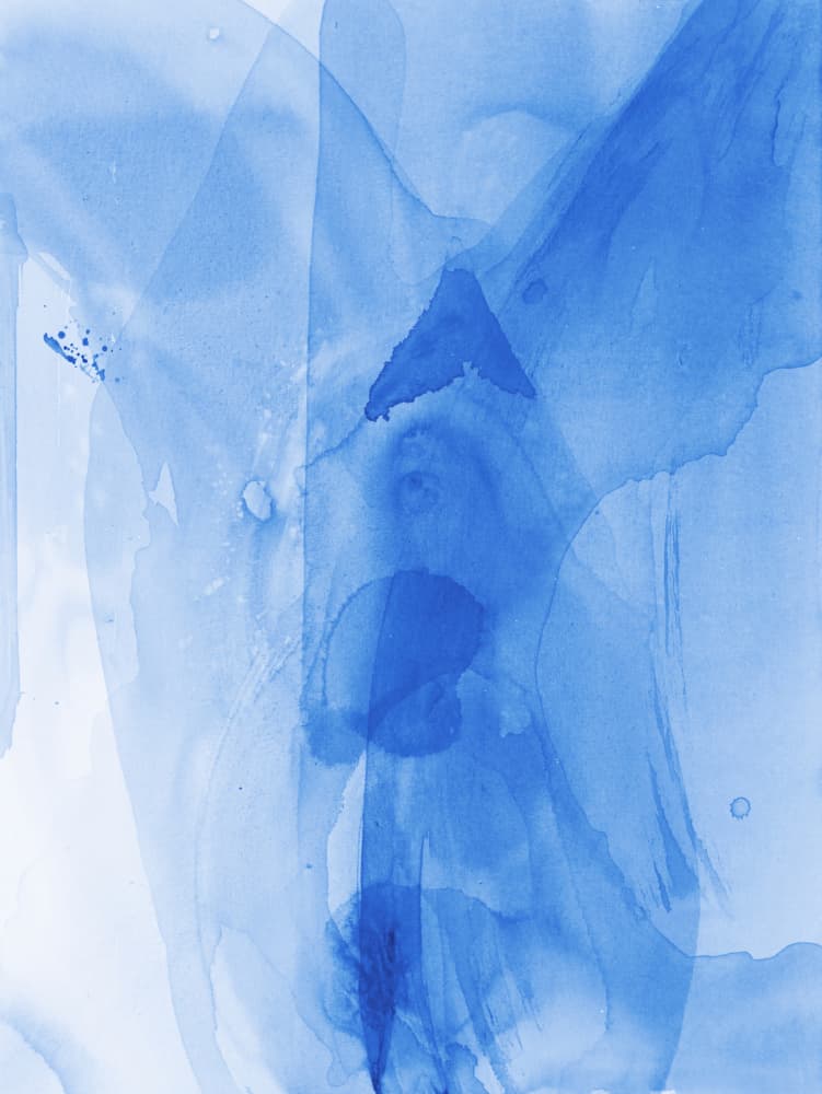 Fluid Blue Abstract by RodMacIver — canvas wall art