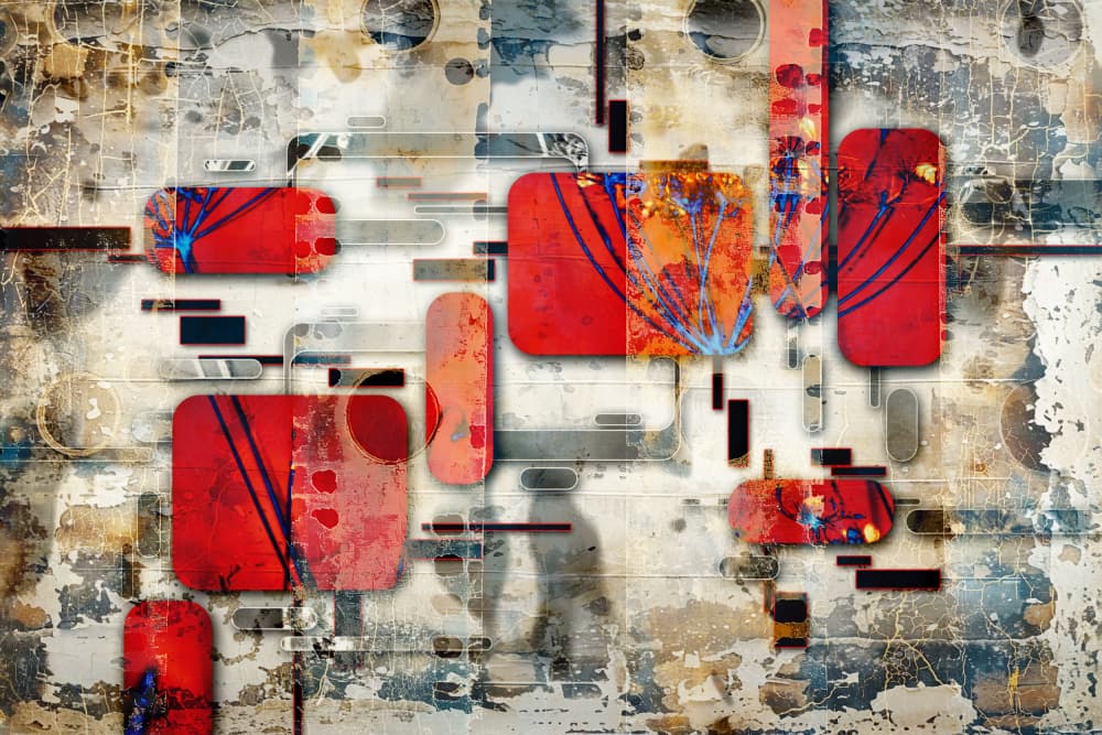 Dynamic Urban Geometry by Rafal Kulik — canvas wall art