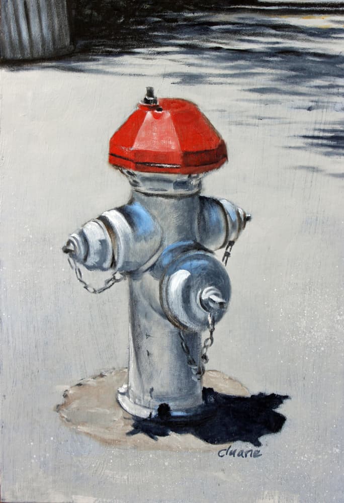 Fireplug by Duane A. Brown — canvas wall art