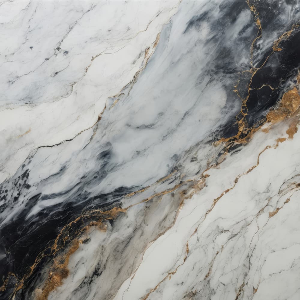 Black Gold Marble by Alpenglow Workshop — canvas wall art