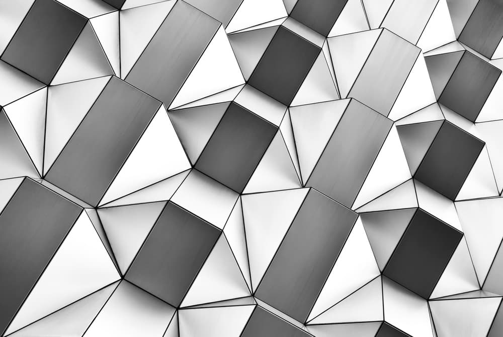 Modern Geometric Facade by Hans-Wolfgang Hawerkamp — canvas wall art