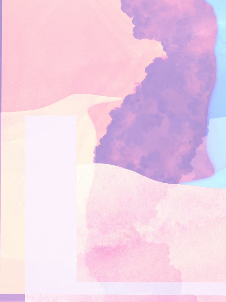 Soft Pastel Dreamscape by Jonatan Appelfeldt — canvas wall art